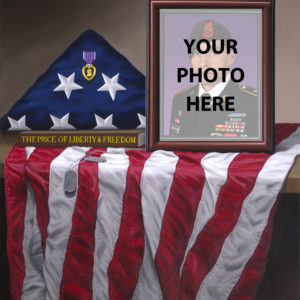 The Price of Liberty & Freedom by Ralph Garafola Layout A - Military 24x20